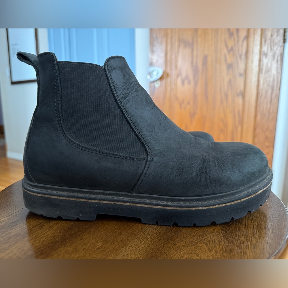 Birkenstock Stalon Nubuck Leather Chelsea Boots